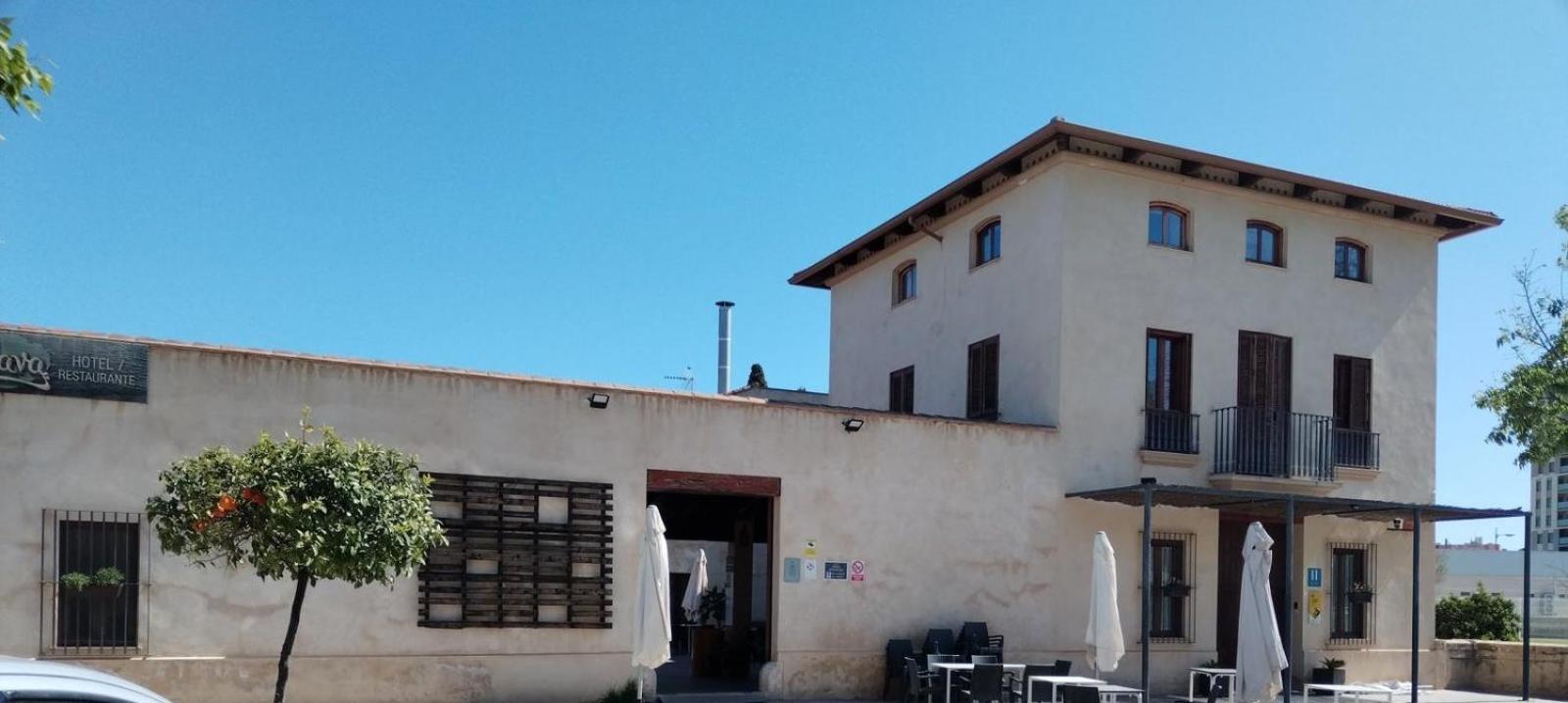 Hotel-Restaurante Casa Blava Alzira Exterior foto